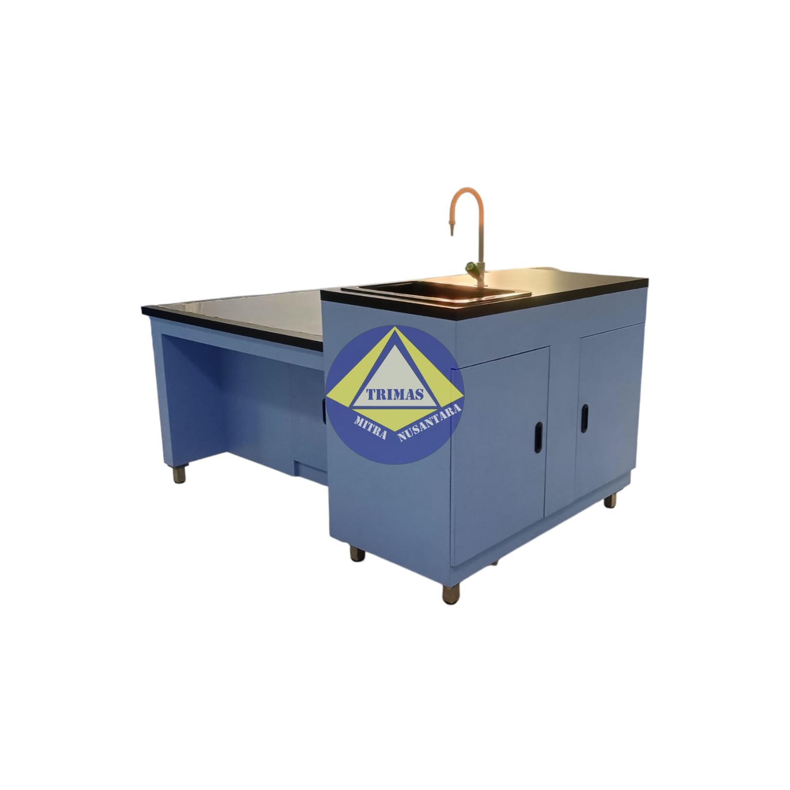 Meja Laboratorium tipe Island Bench
