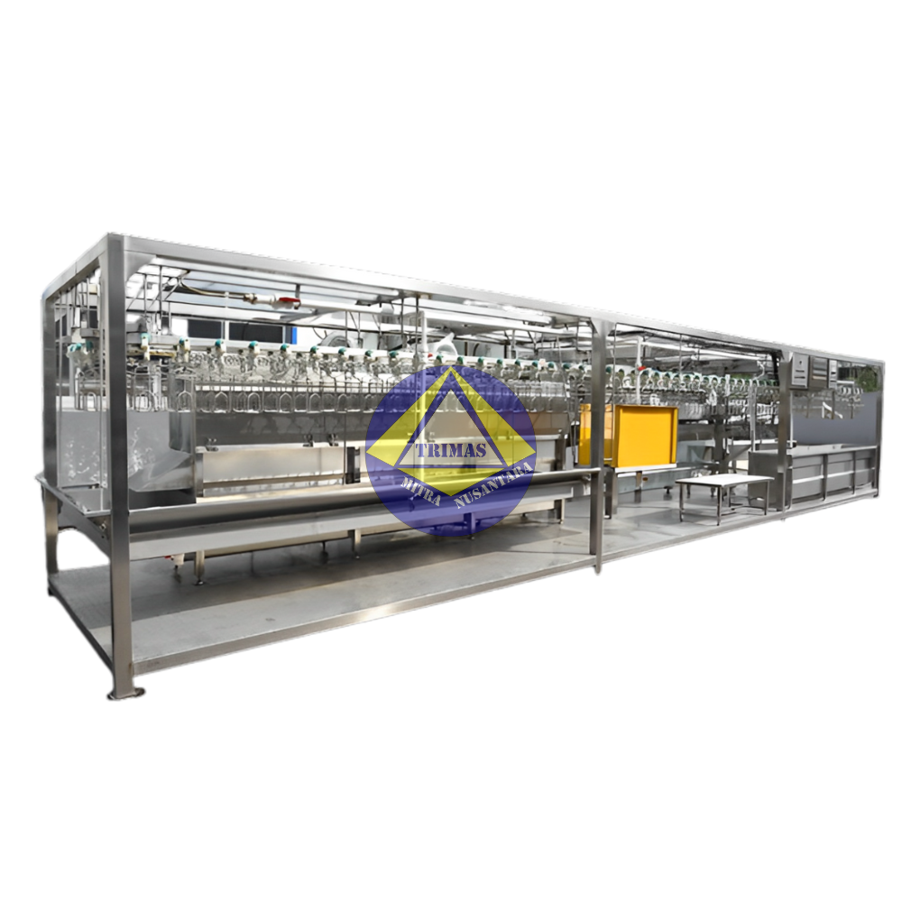 Railing Conveyor Set Rumah Potong Ayam