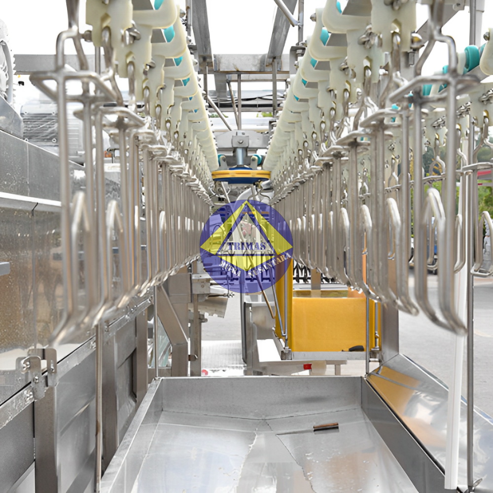 Railing Conveyor Set Rumah Potong Ayam
