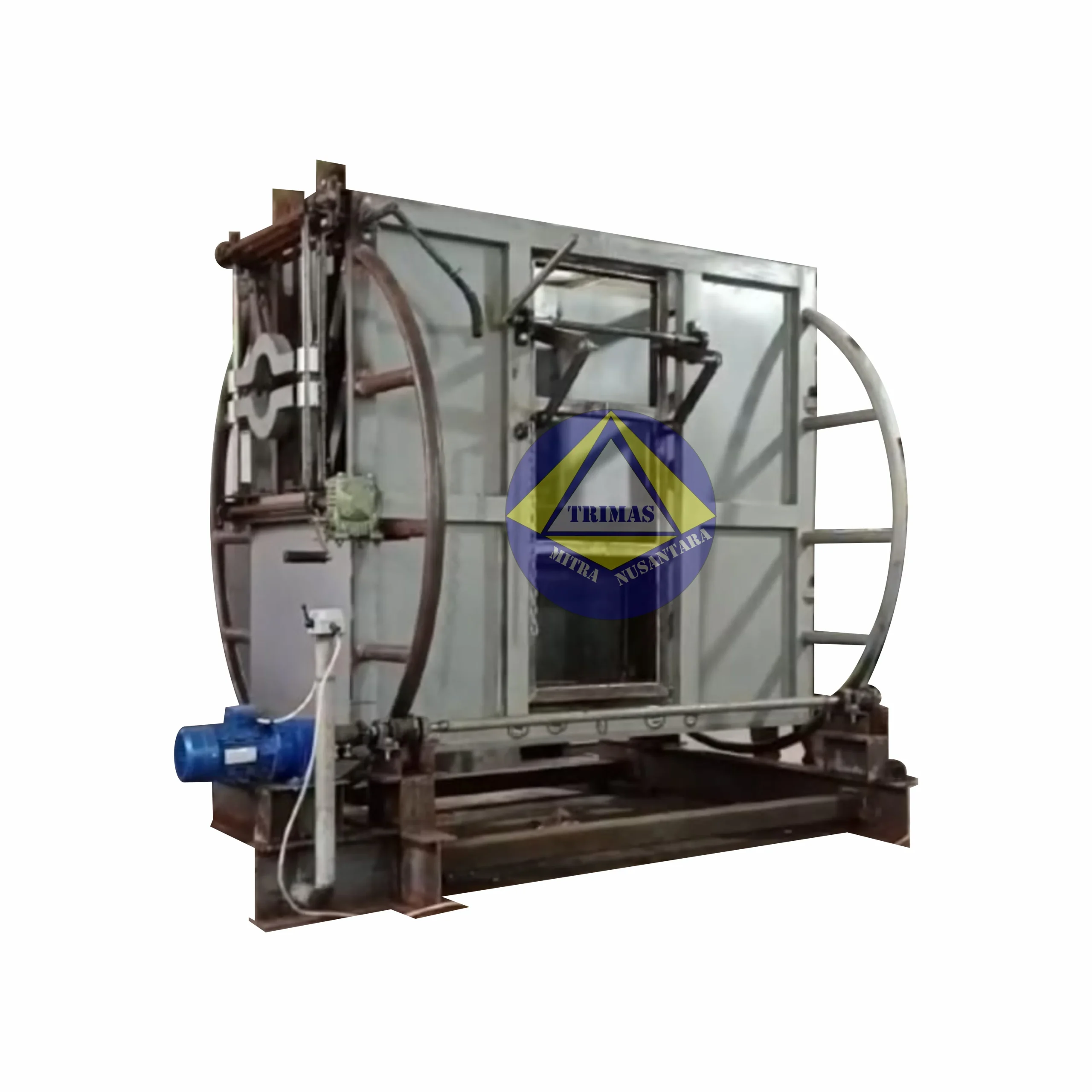 Mesin Perebah Sapi System Rotary