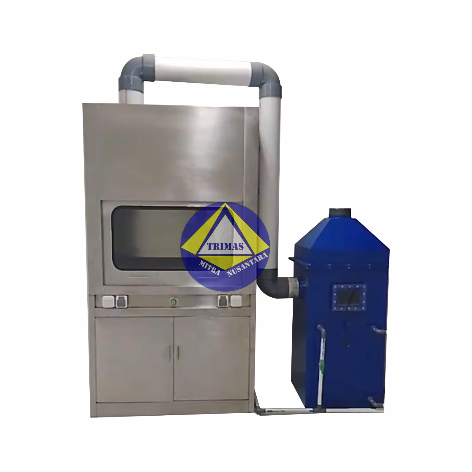 Lemari Asam Stainless Steel Include dengan Wet Scrubber - Image 2