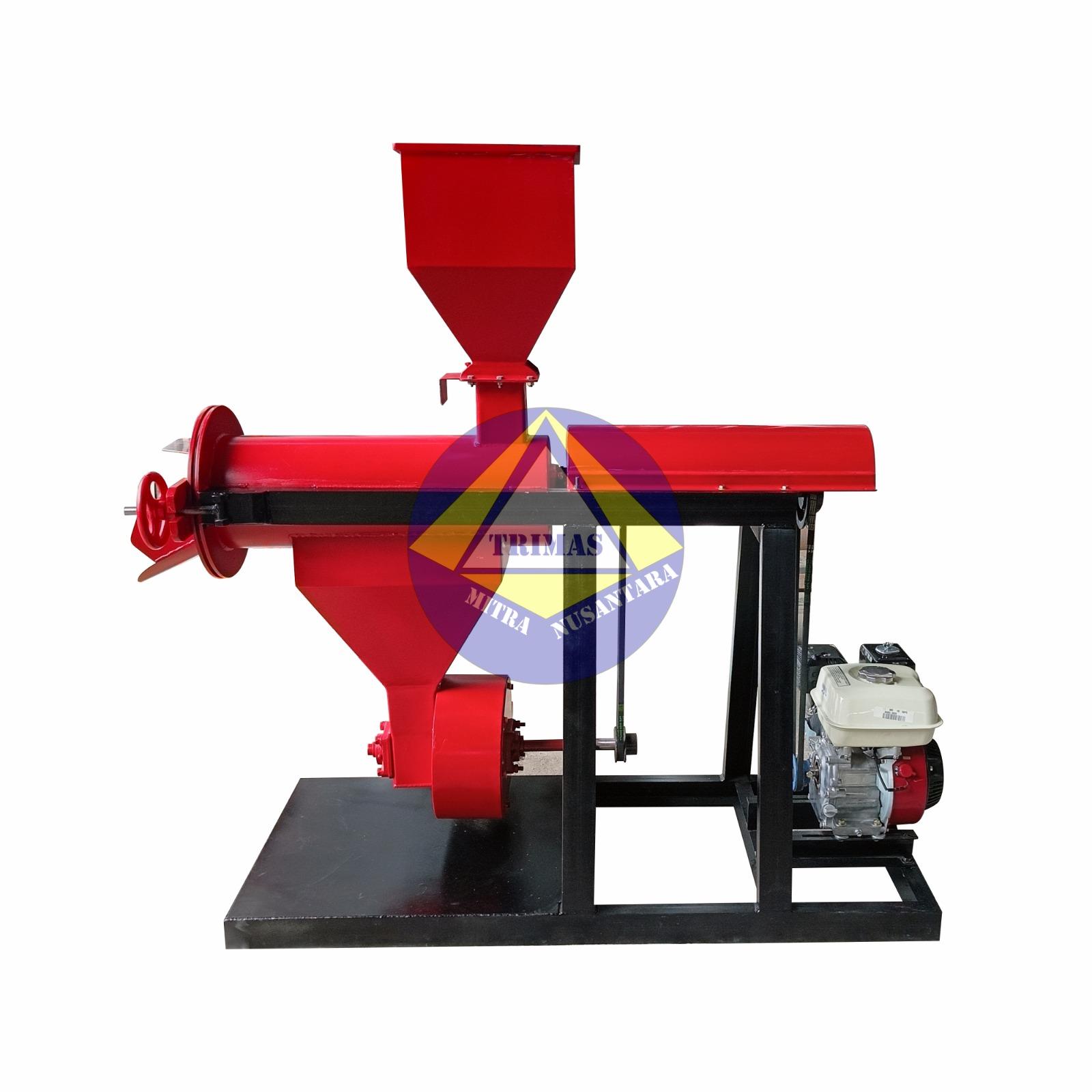 Mesin Penyosoh Sorgum Vertical Motor